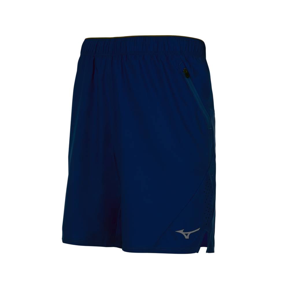 Panske Šortky Mizuno Alpha 9" Námornícka Modrá Vypredaj YBIJ20486